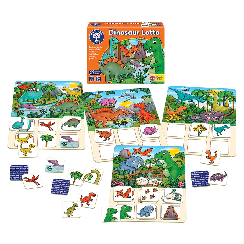 Dinosaur billedlotteri