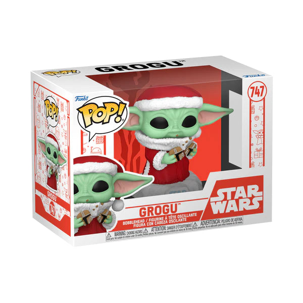 Funko Pop! Star Wars: The Mandalorian - Holiday Grogu with Cookies #747