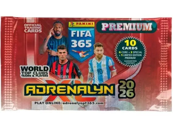 Fodboldkort - Adrenalin XL - FIFA 365 2026 - Premium Booster pakke