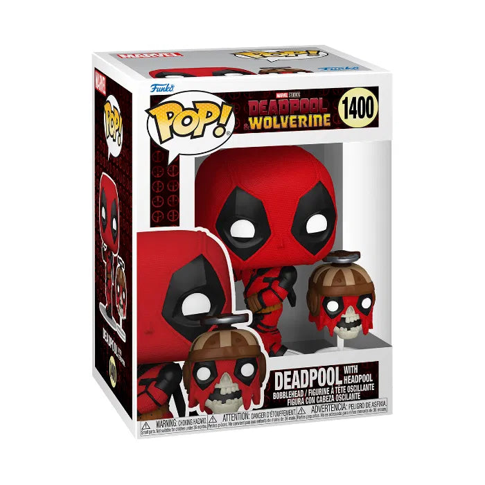 Funko Pop: Marvel Deadpool 3: Deadpool with Headpool #1400