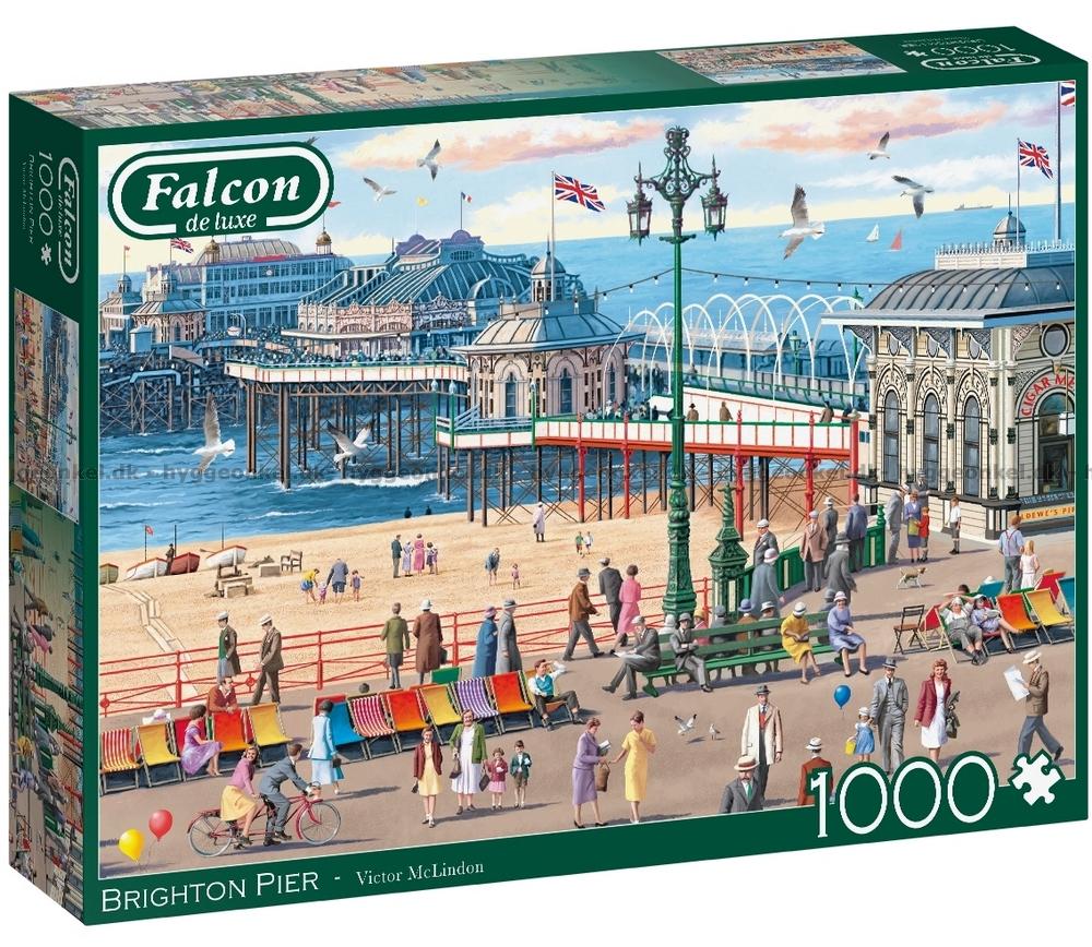 Puslespil - Falcon: Brighton Pier, 1000 brikker