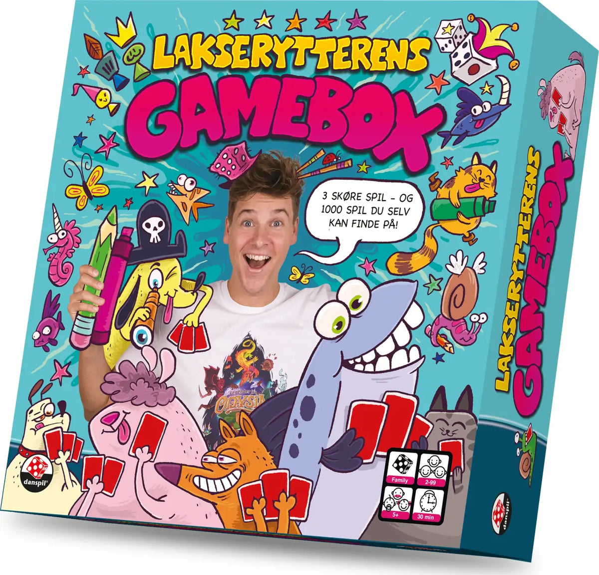 Lakserytterens Gamebox