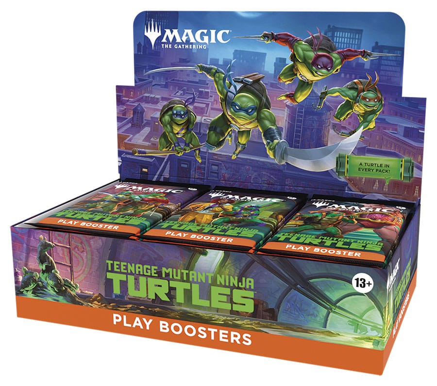Magic The Gathering - Teenage Mutant Ninja Turtles - Helt display, 30 &nbsp;Play Booster