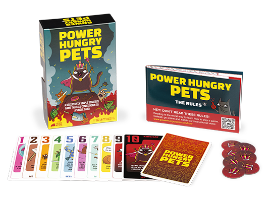 Power Hungry Pets indhold