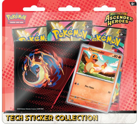 Pokémon - Mega Evolution - Ascended Heroes Tech Sticker Blister
