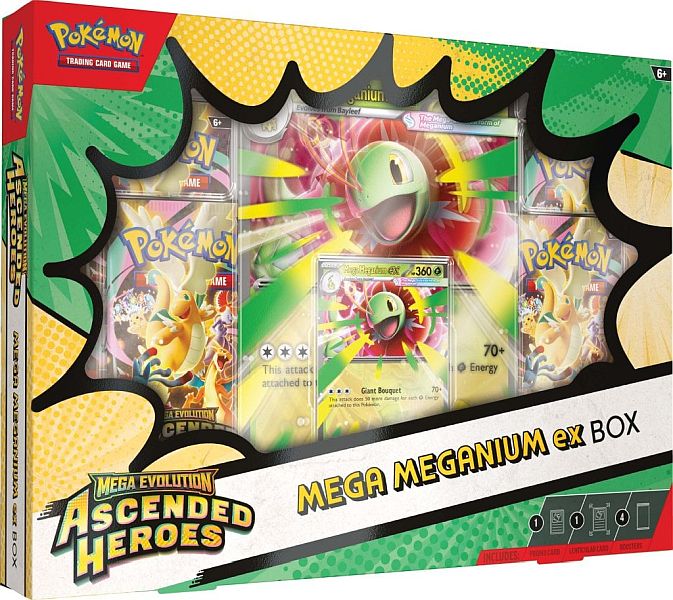 Pokémon: Ascended Heroes - Mega Meganium ex Collection Box