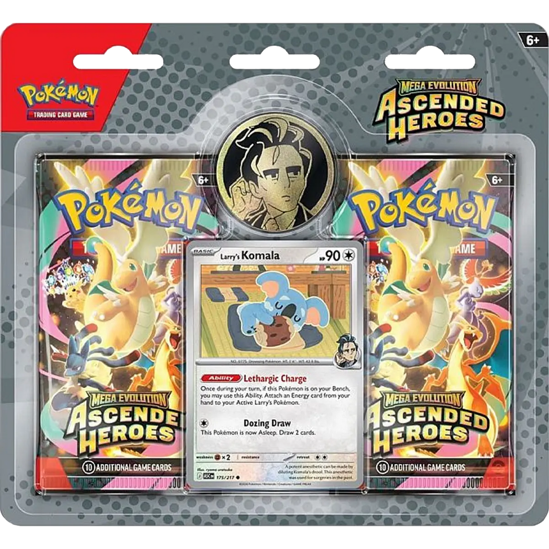 Pokémon TCG: Mega Evolution: Ascended Heroes - 2-Pack Blister Collection