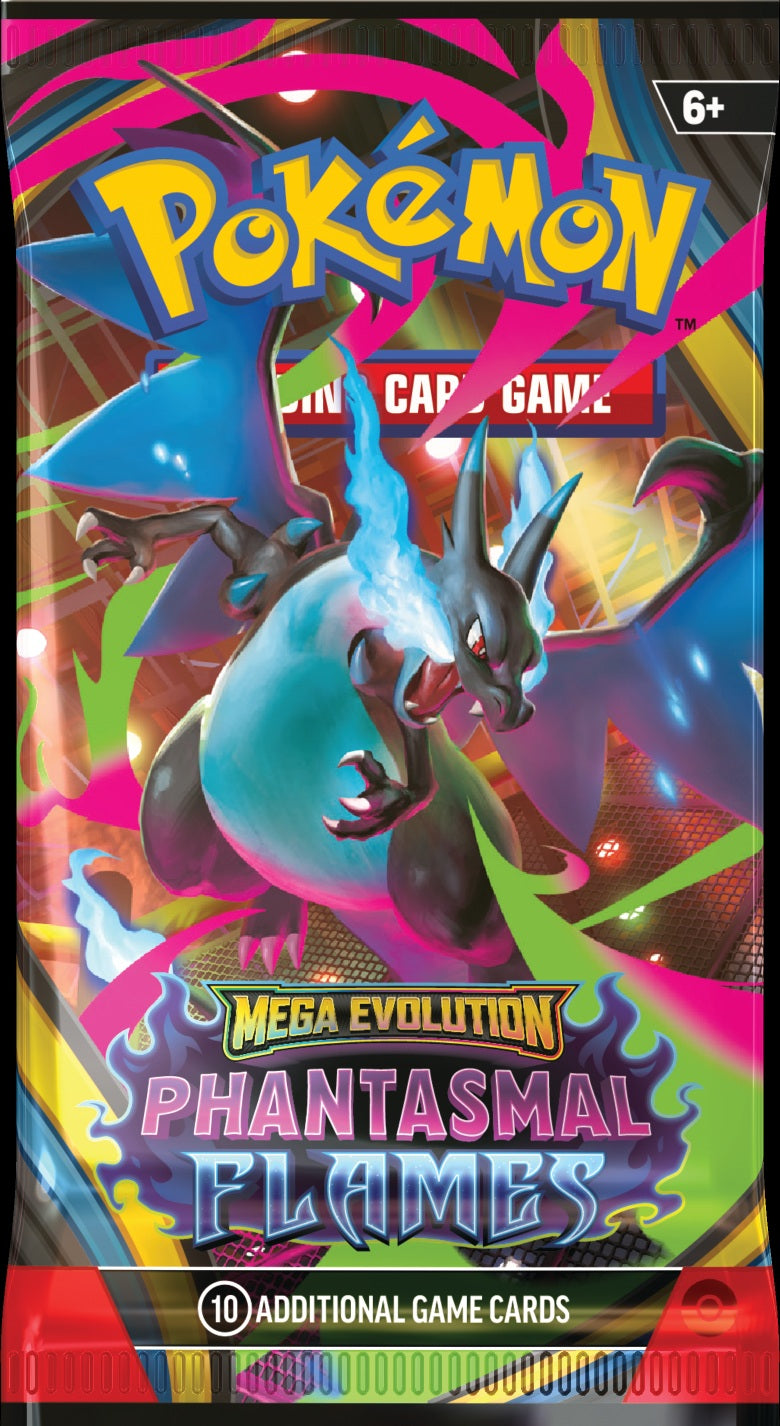 Pokémon - Mega Evolution: Phantasmal Flames - Booster Pakke