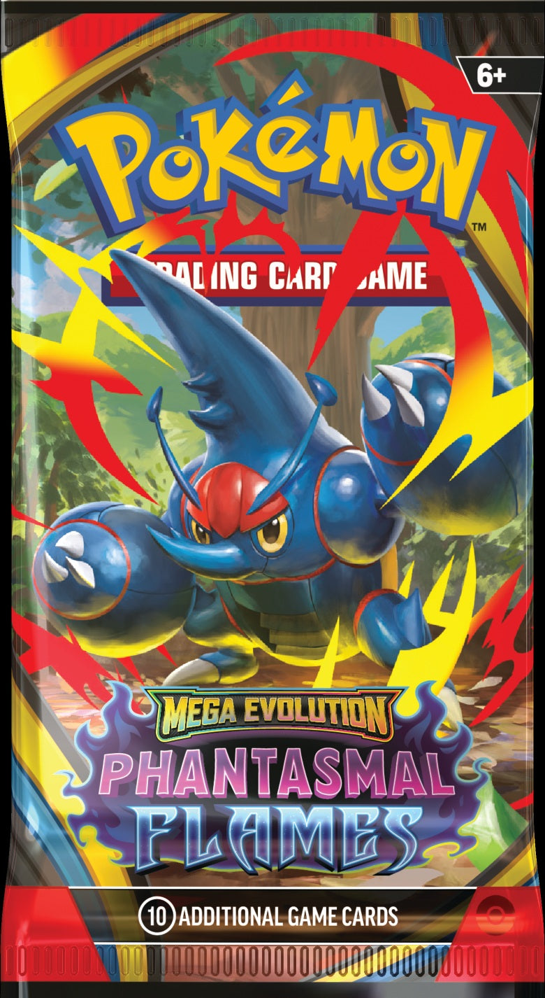 Pokémon - Mega Evolution: Phantasmal Flames - Booster Pakke