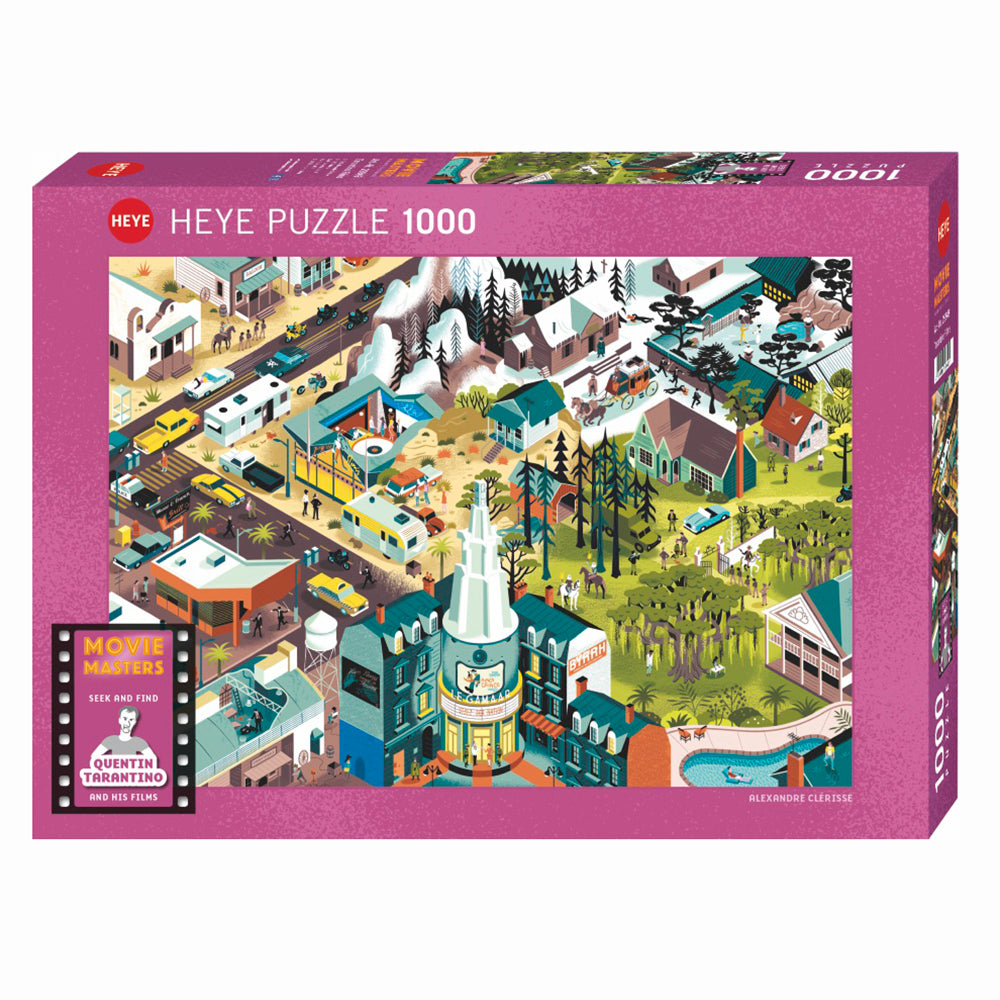 Puslespil - Movie Masters, Quentin Tarantino, 1000 brikker
