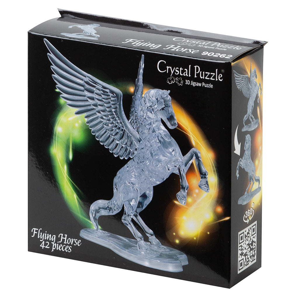 Puslespil - 3D Crystal Puzzle: Pegasus (blå)