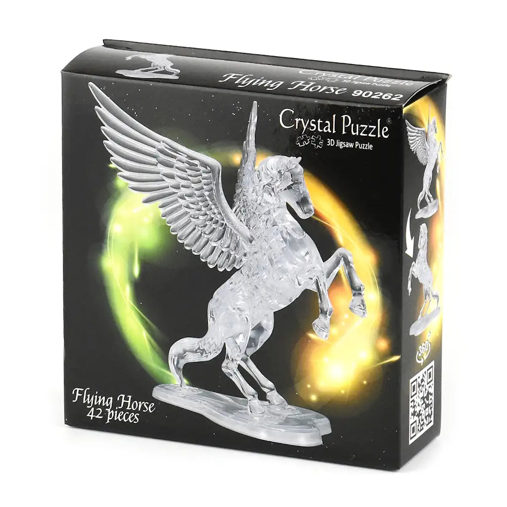 Puslespil - 3D Crystal Puzzle: Pegasus (klar)