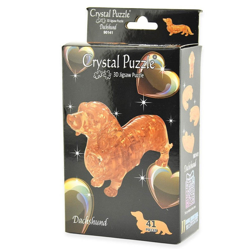 Puslespil 3D Crystal Puzzle: Gravhund