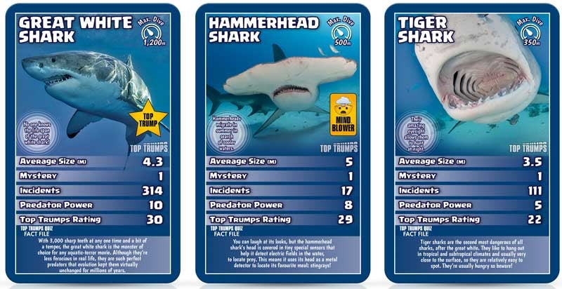 Top Trumps - Sharks