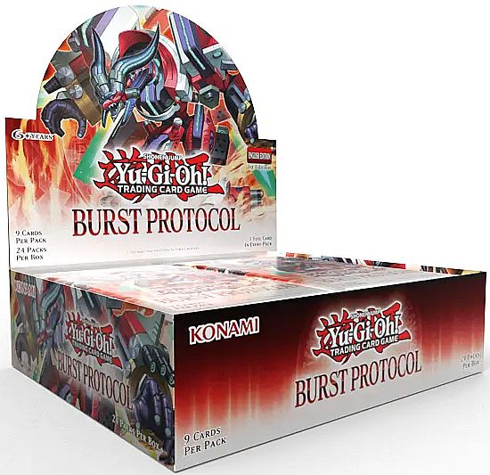 Yu-Gi-Oh: Burst Protocol - Helt Booster Display - 24 pakker