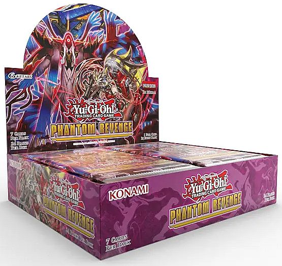 Yu-Gi-Oh: Phantom Revenge - Helt Booster Display - 24 pakker