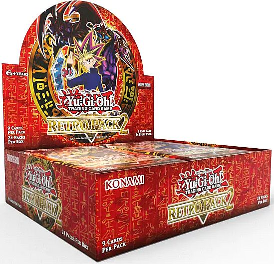 Yu-Gi-Oh: Retro Pack 2 - Helt Booster Display - 24 pakker