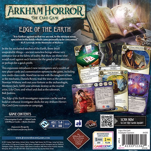 Arkham Horror: The Card Game - Edge of the Earth: Investigator Expansion