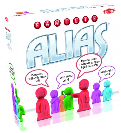 Alias Familie, brætspil, familiespil, spil