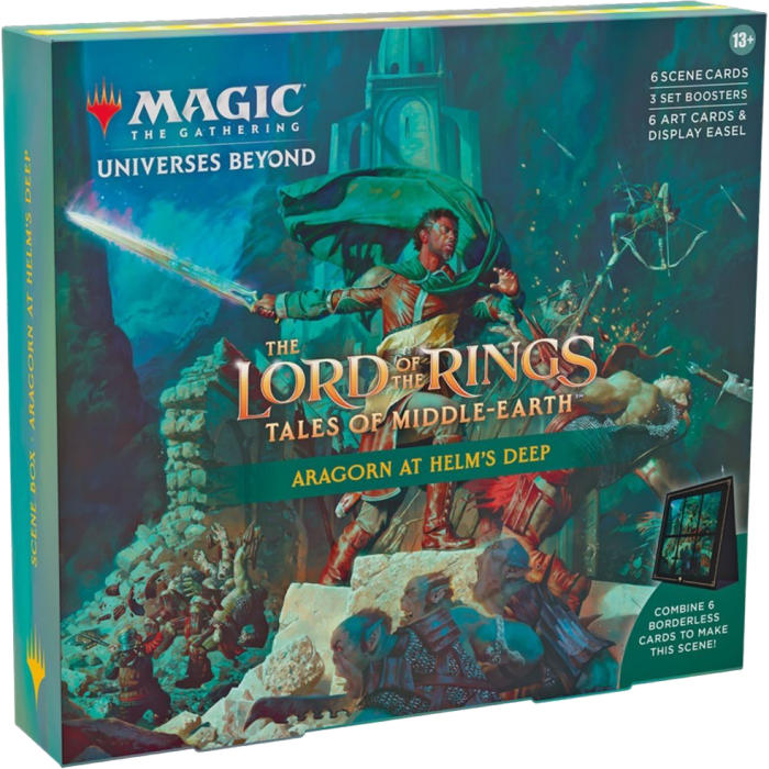MTG: Lord of the Rings: Aragorn at Helm's Deep, Scene Box