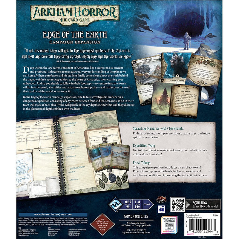 Arkham Horror: The Card Game - Edge Of The Earth Exp.