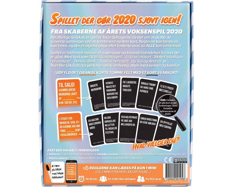 Det Dårlige Selskab - Året der gik galt 2020