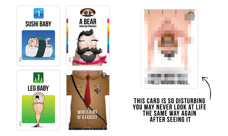 Bears vs Babies NSFW; selskabsspil