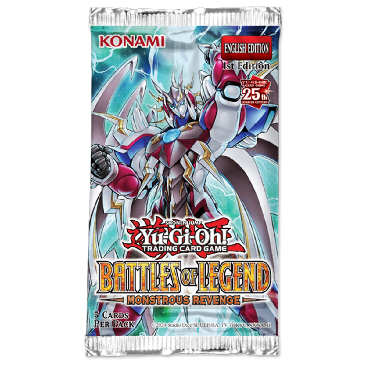 Yu-Gi-Oh! - Battles of Legend - Monstrous Revenge Booster Pakke