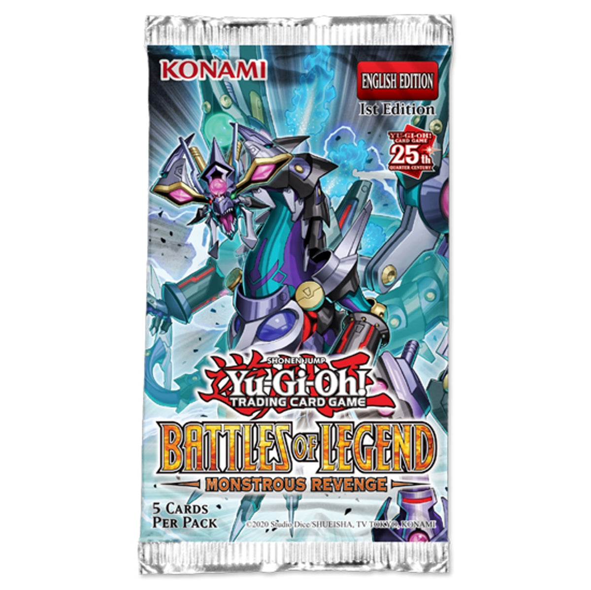 Yu-Gi-Oh! - Battles of Legend - Monstrous Revenge Booster Pakke