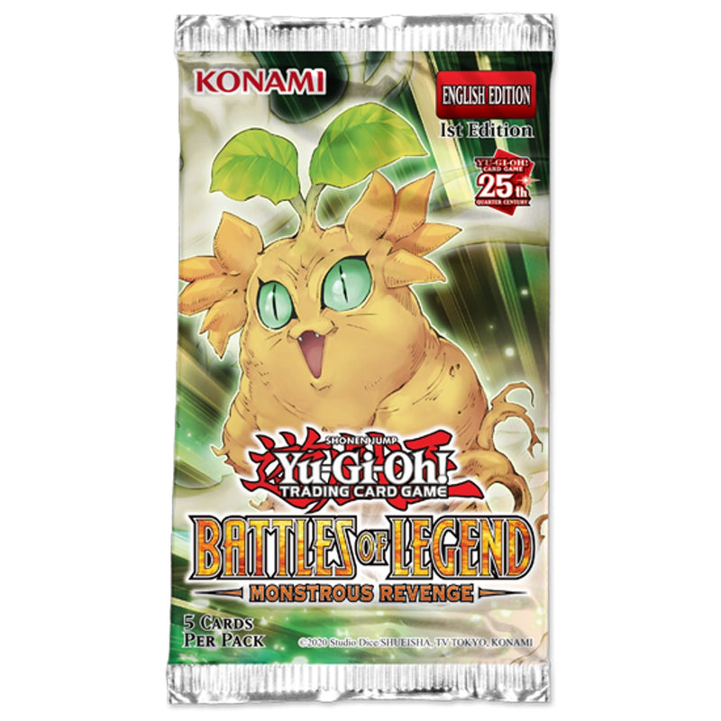 Yu-Gi-Oh! - Battles of Legend - Monstrous Revenge Booster Pakke