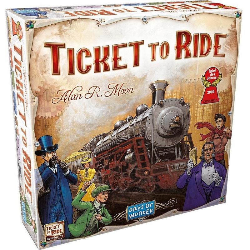 Ticket To Ride: USA - på engelsk brætspil