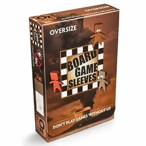 Board Game Sleeves, Oversize, kortlommer, 50 stk, 79x120, non-glare