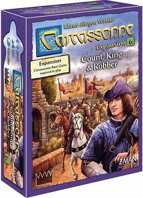 Carcassonne; expansion #6; count king and robber