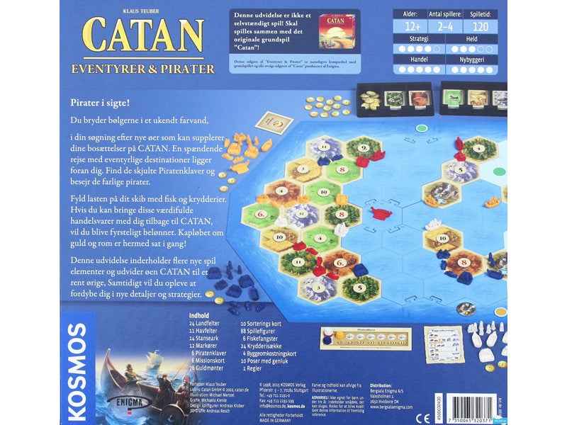 Catan: Eventyrere og Pirater (Settlers)