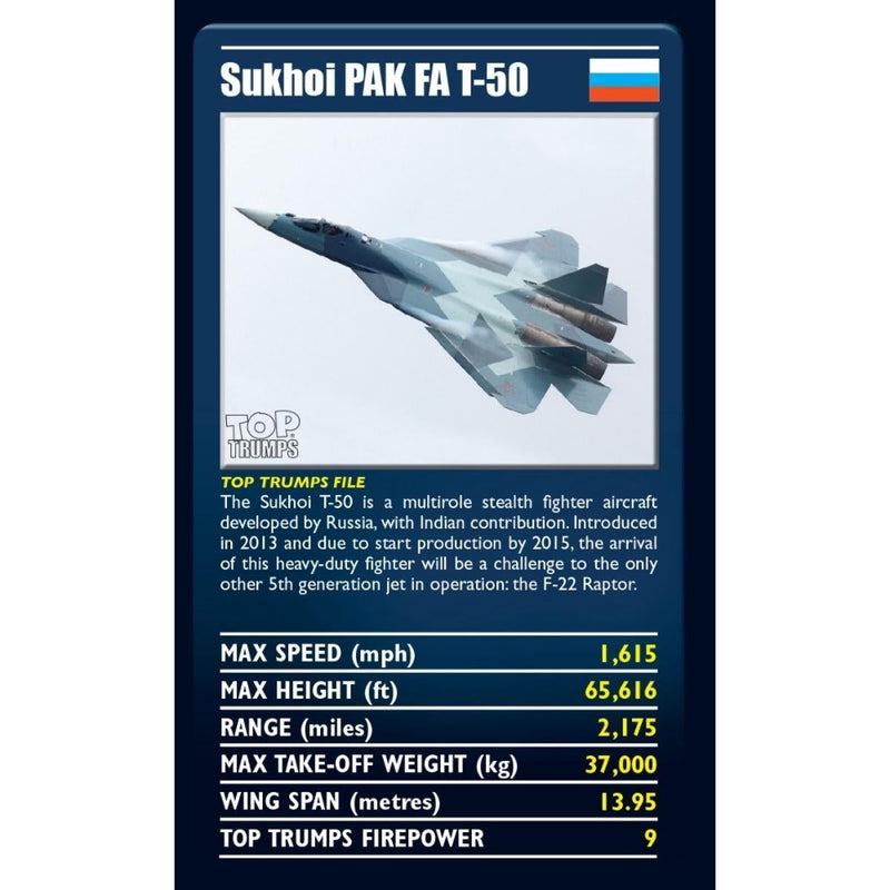 Top Trumps: Ultimate Military Jets