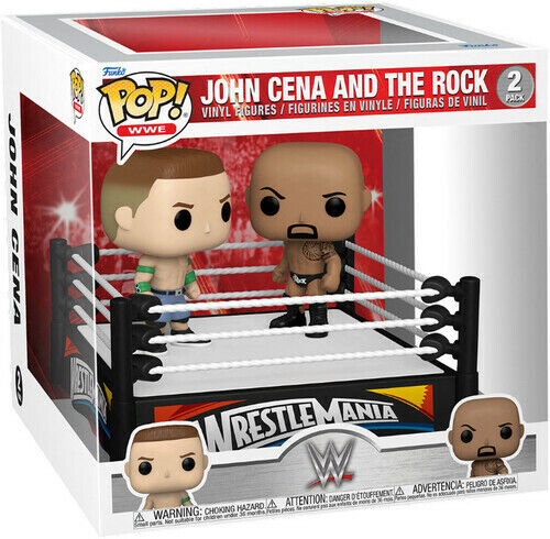 Funko Pop! WWE - John Cena vs The Rock 2 Pack