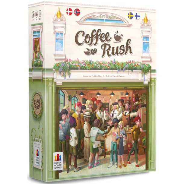 Coffee Rush - på Dansk