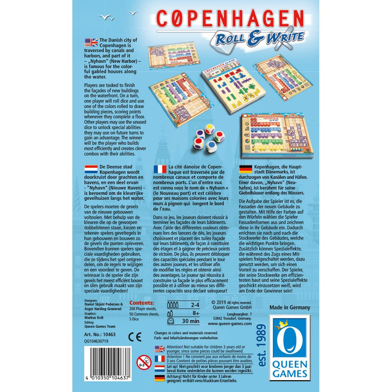 Copenhagen: Roll & Write