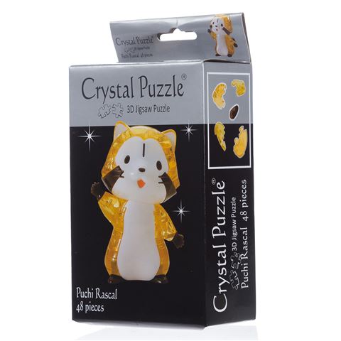 Puslespil - 3D Crystal Puzzle: Puchi Rascal, 48 brikker