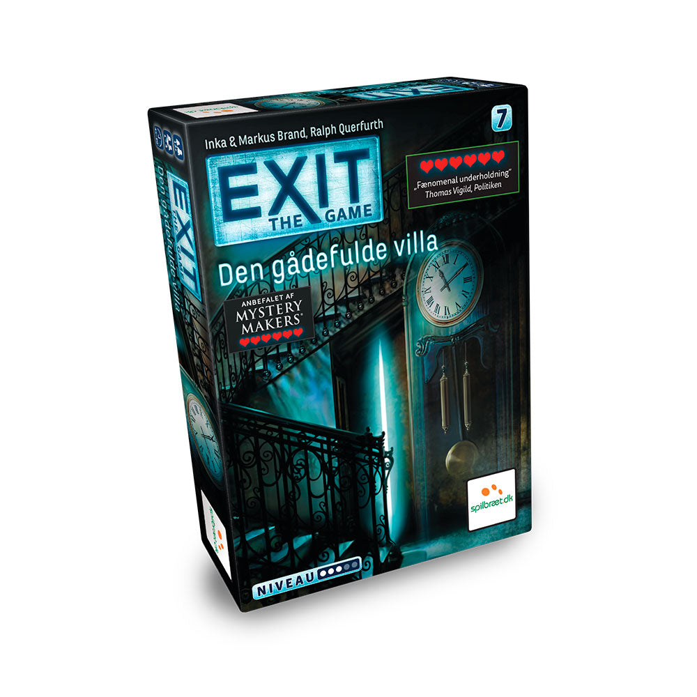 Exit: Den Gådefulde Villa - På Dansk