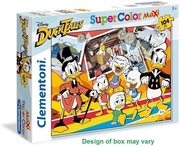 Puslespil - Disney Ducktales Maxi, 104 brikker