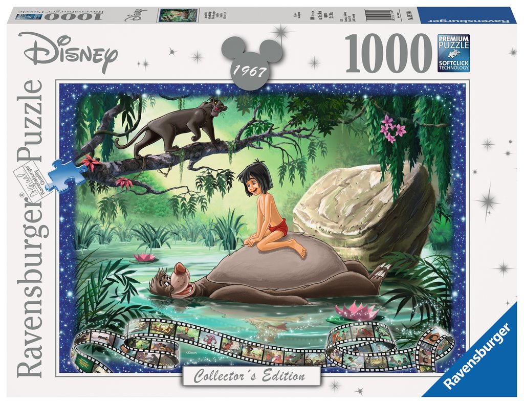 Puslespil - Disney: Junglebogen, 1000 brikker