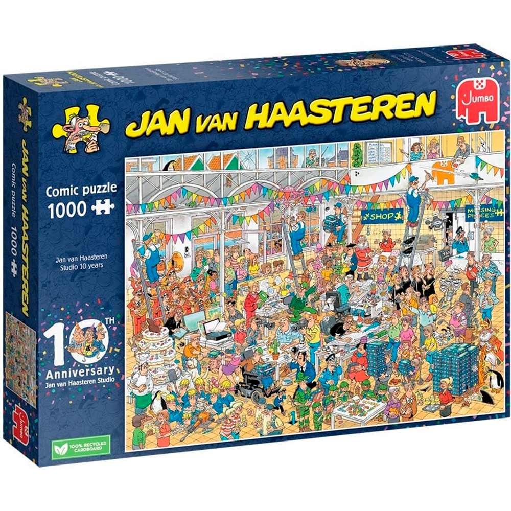 Puslespil - Jan van Haasteren: JVH Studio, 1000 brikker