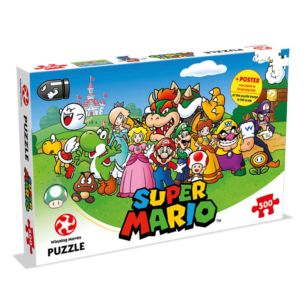 Puslespil - Super Mario, 500 brikker