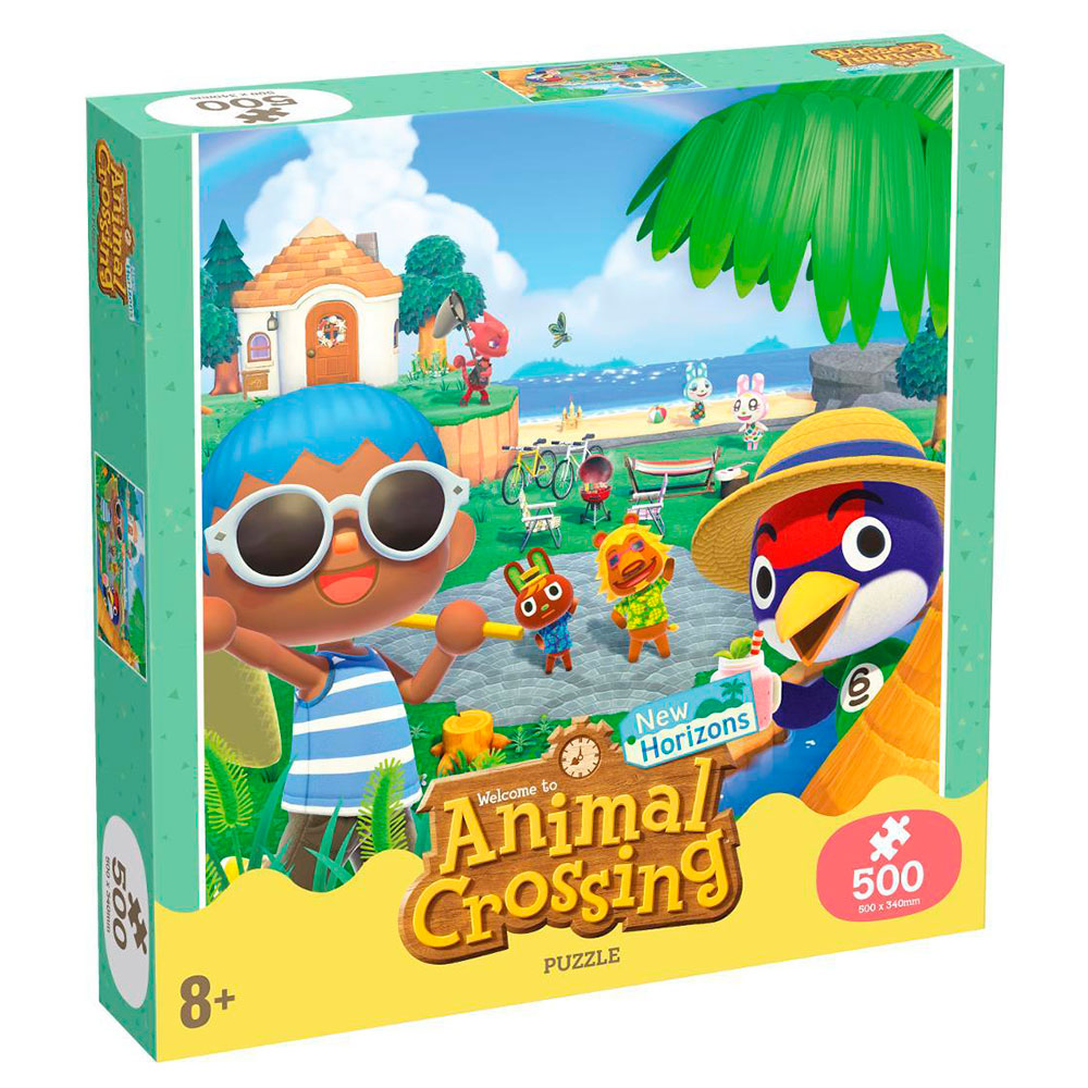 Puslespil - Animal Crossing, 500 brikker