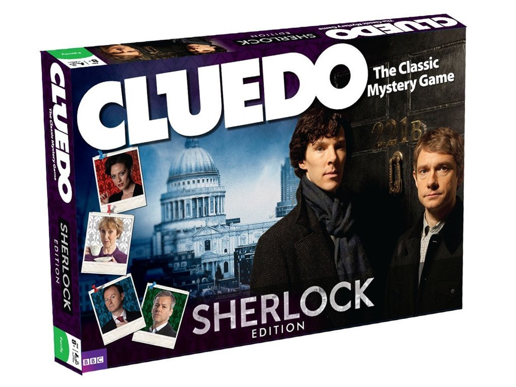 Cluedo: Sherlock - på engelsk
