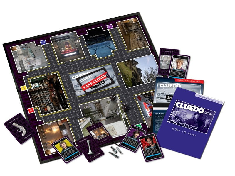 Cluedo: Sherlock - på engelsk