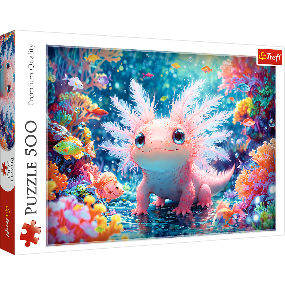 Puslespil - Axolotl, 500 brikker