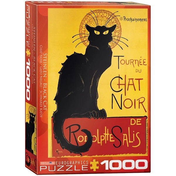 Puslespil - Chat Noir, 1000 brikker