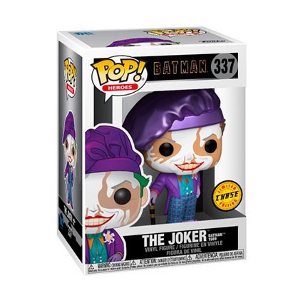 Funko POP! Batman: - DC Joker w. hat #337 (Chase Edition)